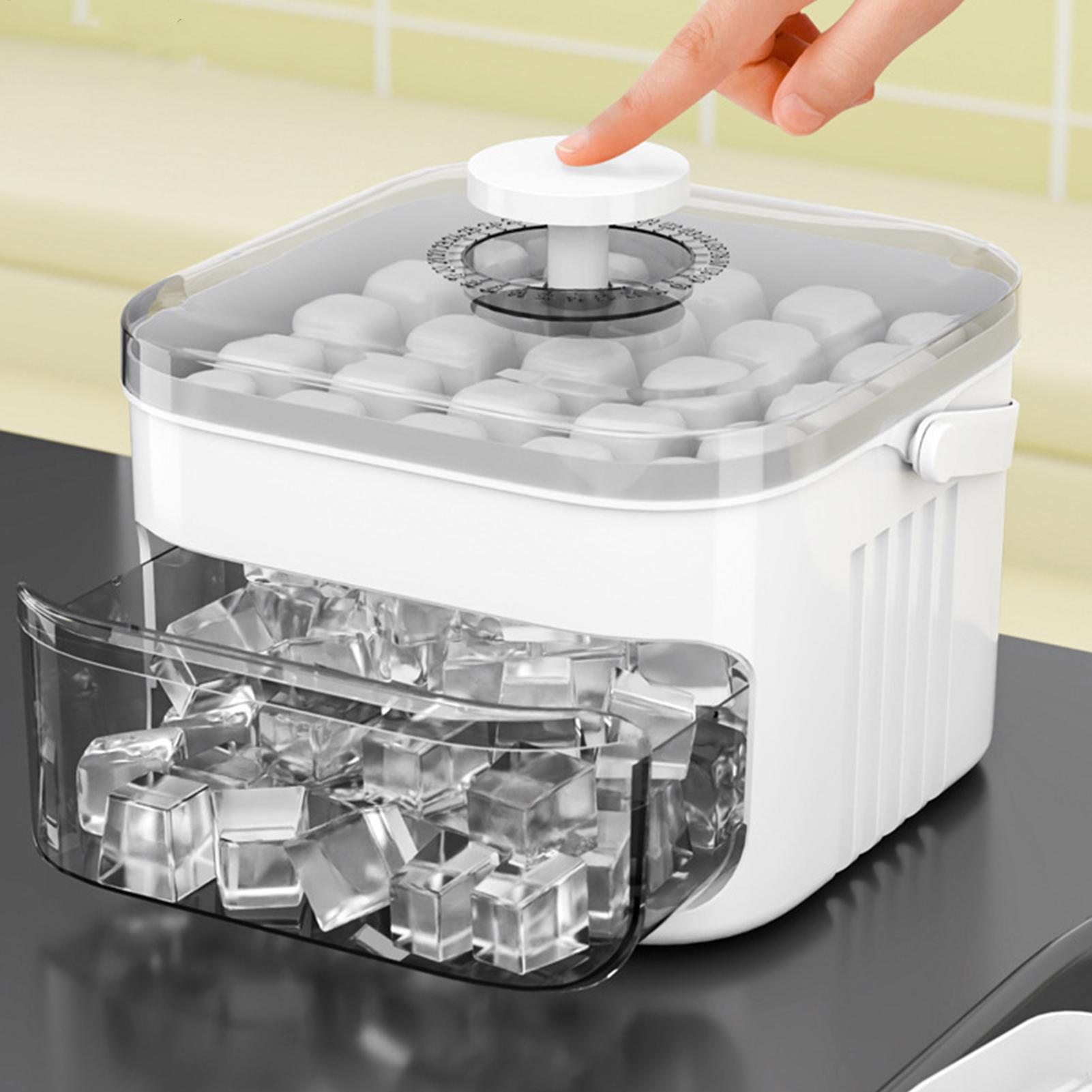 Compact Double Layer Ice Cube  - Men Accessories Drawer review and price