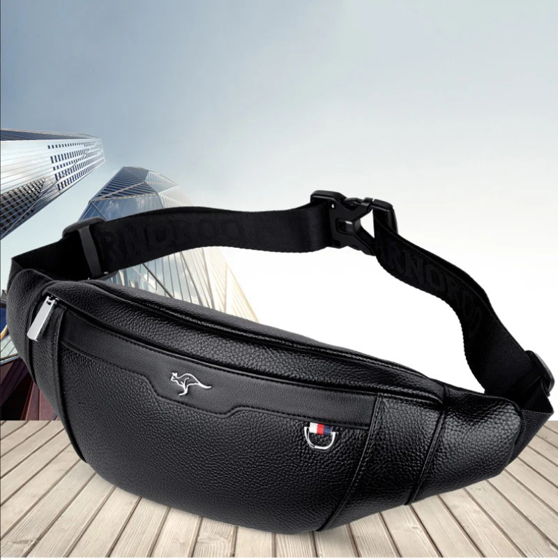 Business Leather Waist Bag Mul - Men Accessories Pack review and price