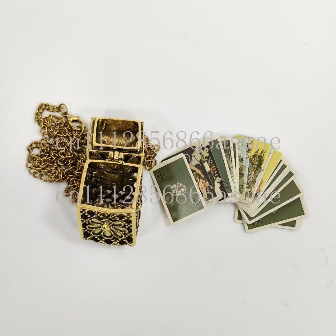 Vintage Alloy Tarot Card Penda - Men'S Accessories Fashion review and price