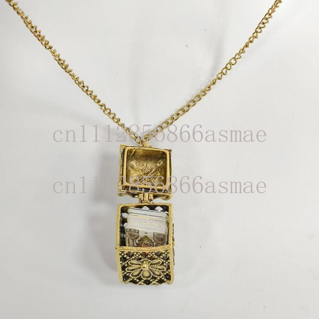Vintage Alloy Tarot Card Penda - Men'S Accessories Fashion review and price