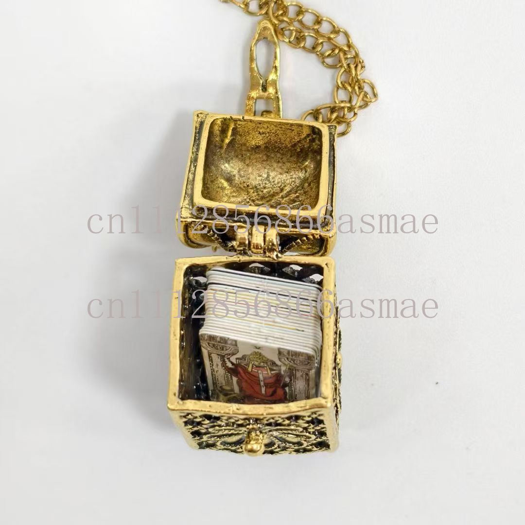 Vintage Alloy Tarot Card Penda - Men'S Accessories Fashion review and price