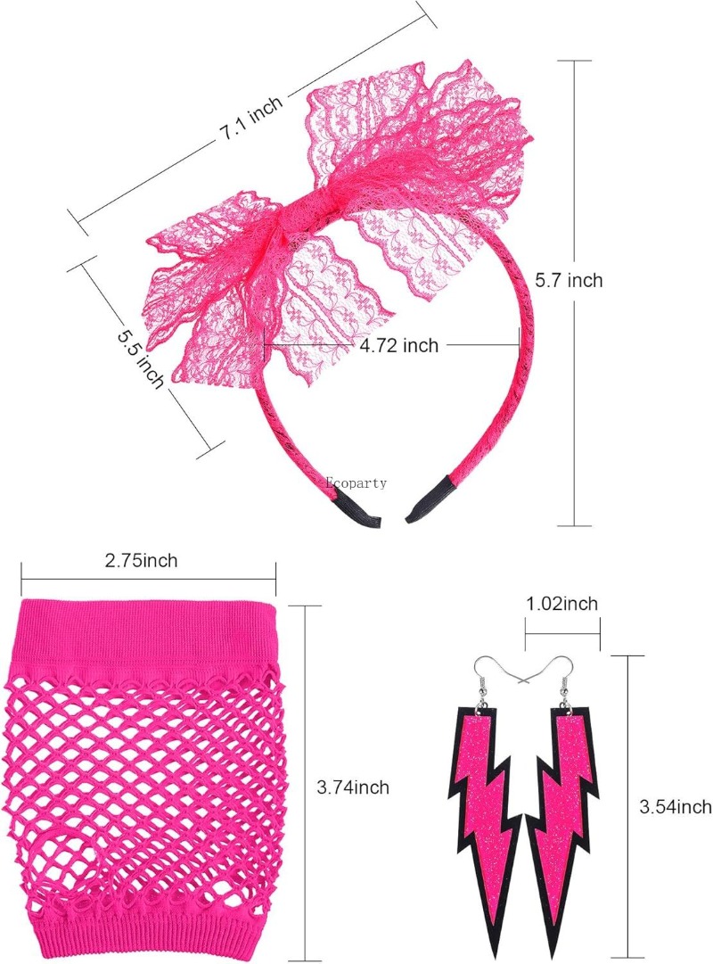 Blulu 80s Accessories for Wome - Men'S Accessories In The 80S review and price