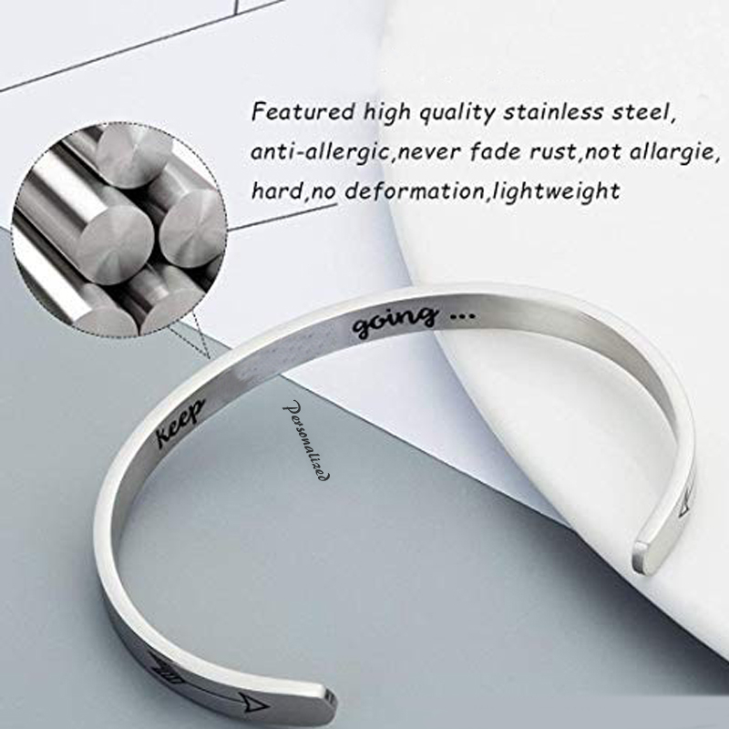 4MM To 8MM Free Engraving Cuff - Men Accessories All review and price