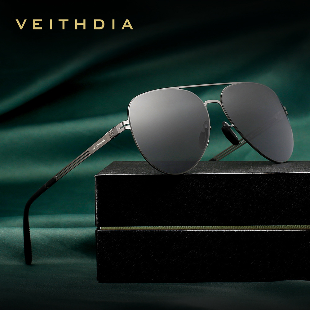VEITHDIA Fashion Nylon Pilot S - Sunglasses Polarized Men review and price