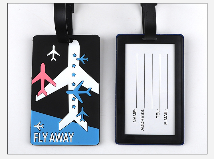 1pc Cartoon Animal PVC Luggage - Men Accessories Name review and price