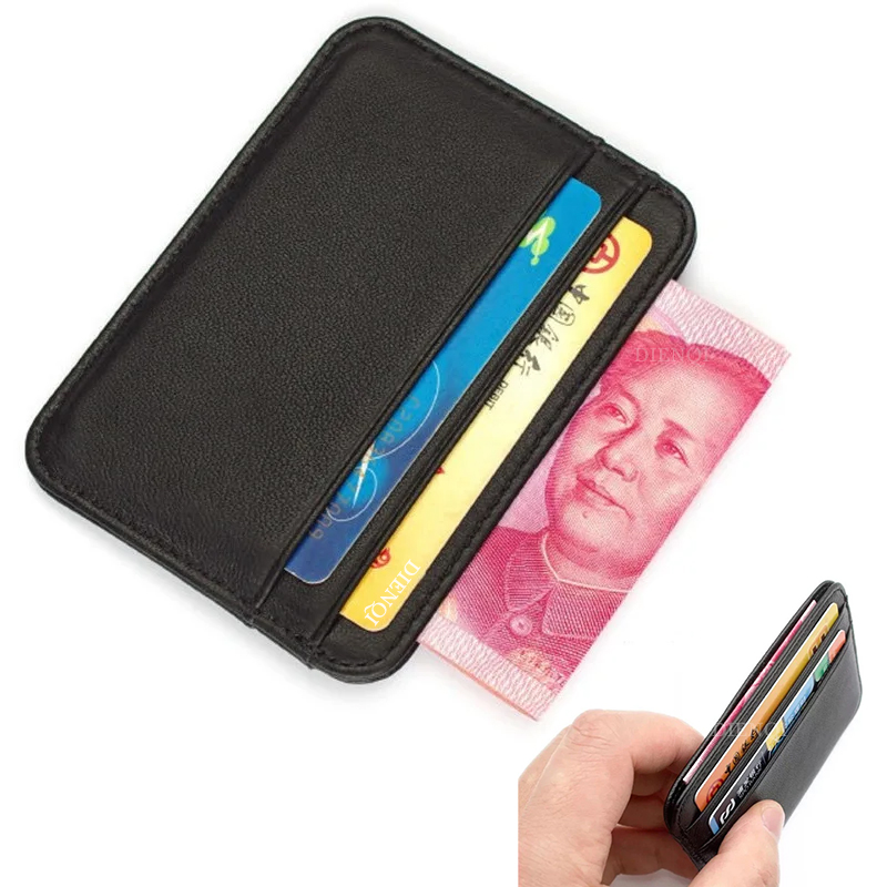 Genuine Leather Visit Card Hol - Men'S Accessories Wallet review and price