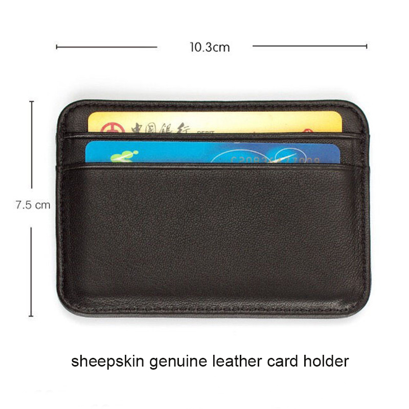 Genuine Leather Visit Card Hol - Men'S Accessories Wallet review and price