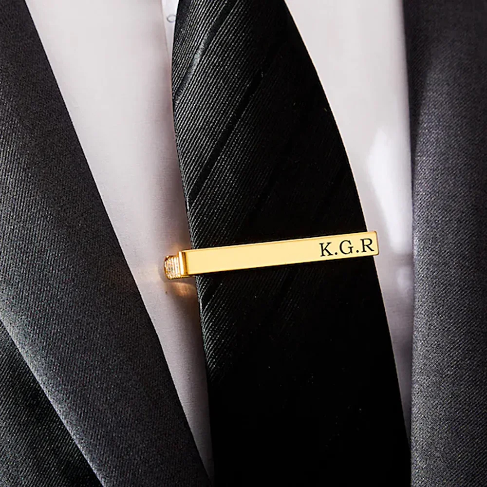 New Custom Carved Name Tie Cli - Men Accessories Name review and price