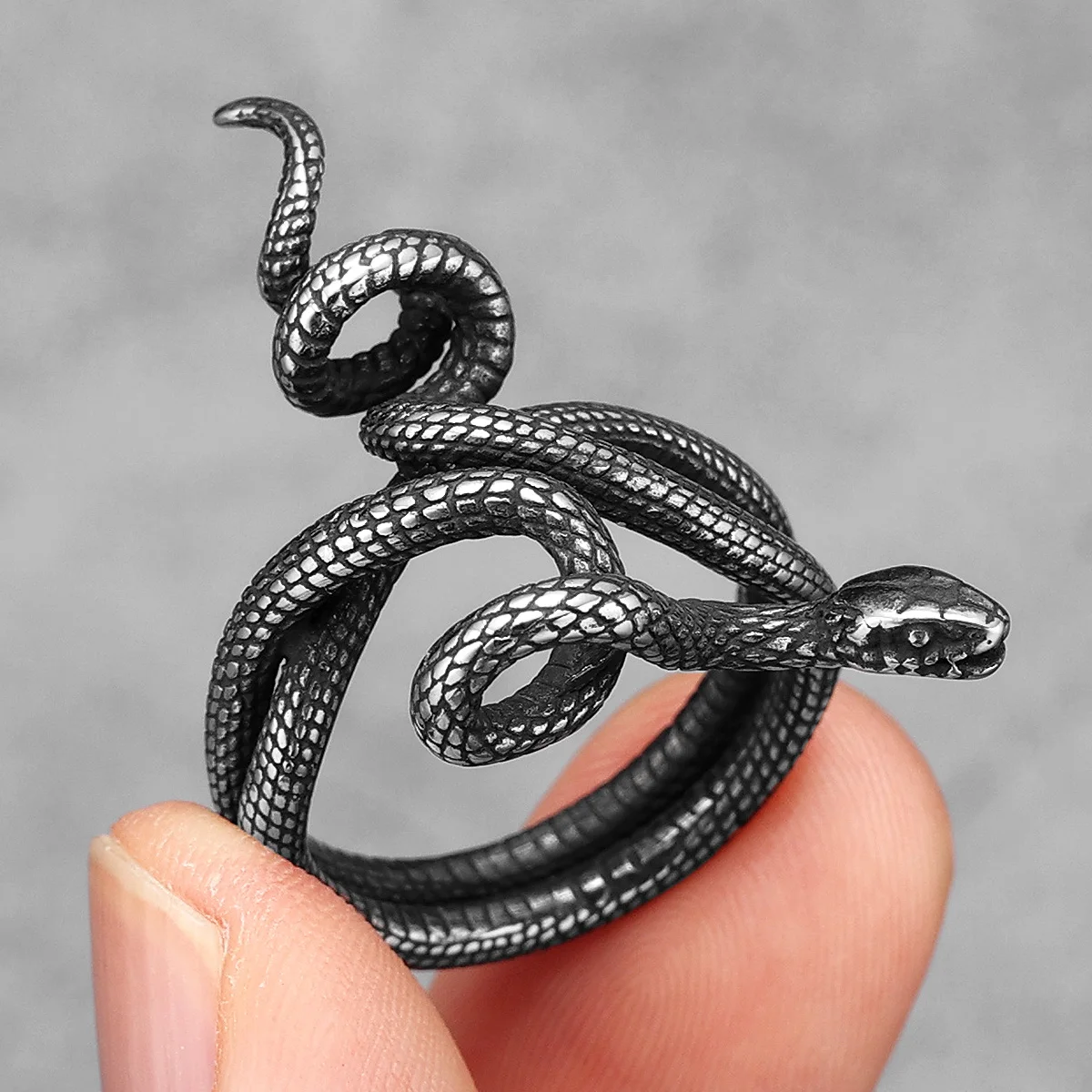 Poisonous Snake Ring 316L Stai - Men'S Accessories Best review and price