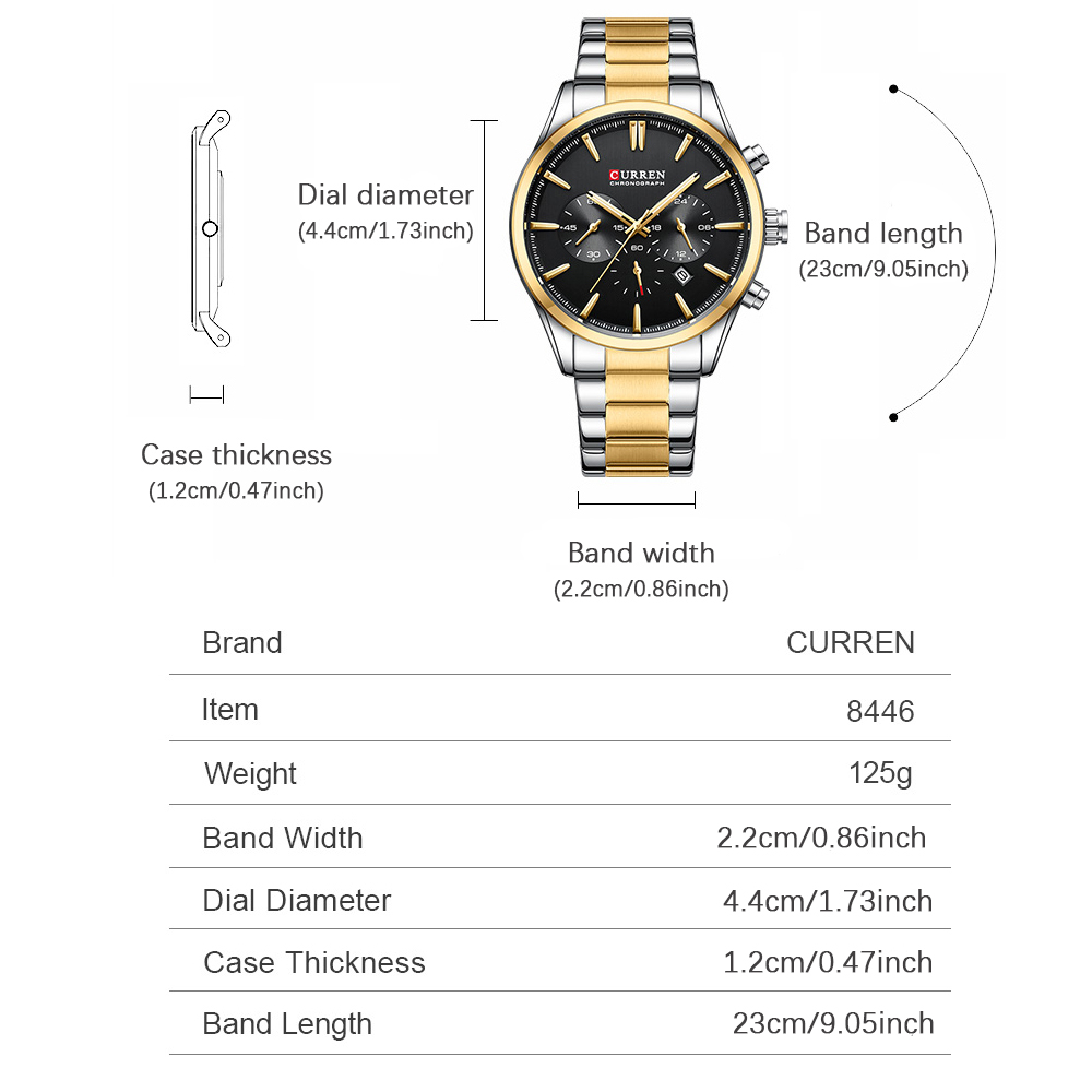 CURREN Casual Quartz Chrono Sp - Men'S Accessories Fashion review and price