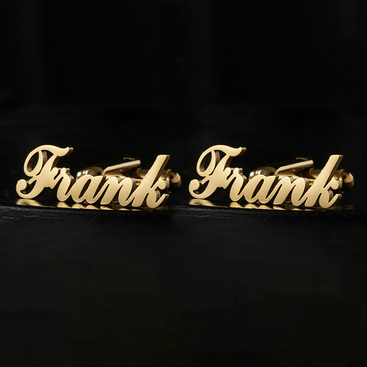 1 Pair Custom Name Cufflinks M - Men Accessories Name review and price