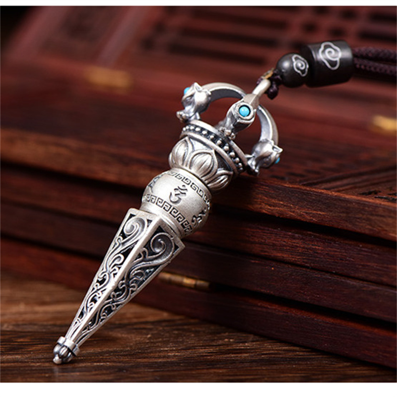 Six-character Truth Vajra Pest - Men Accessories Neck Chain review and price