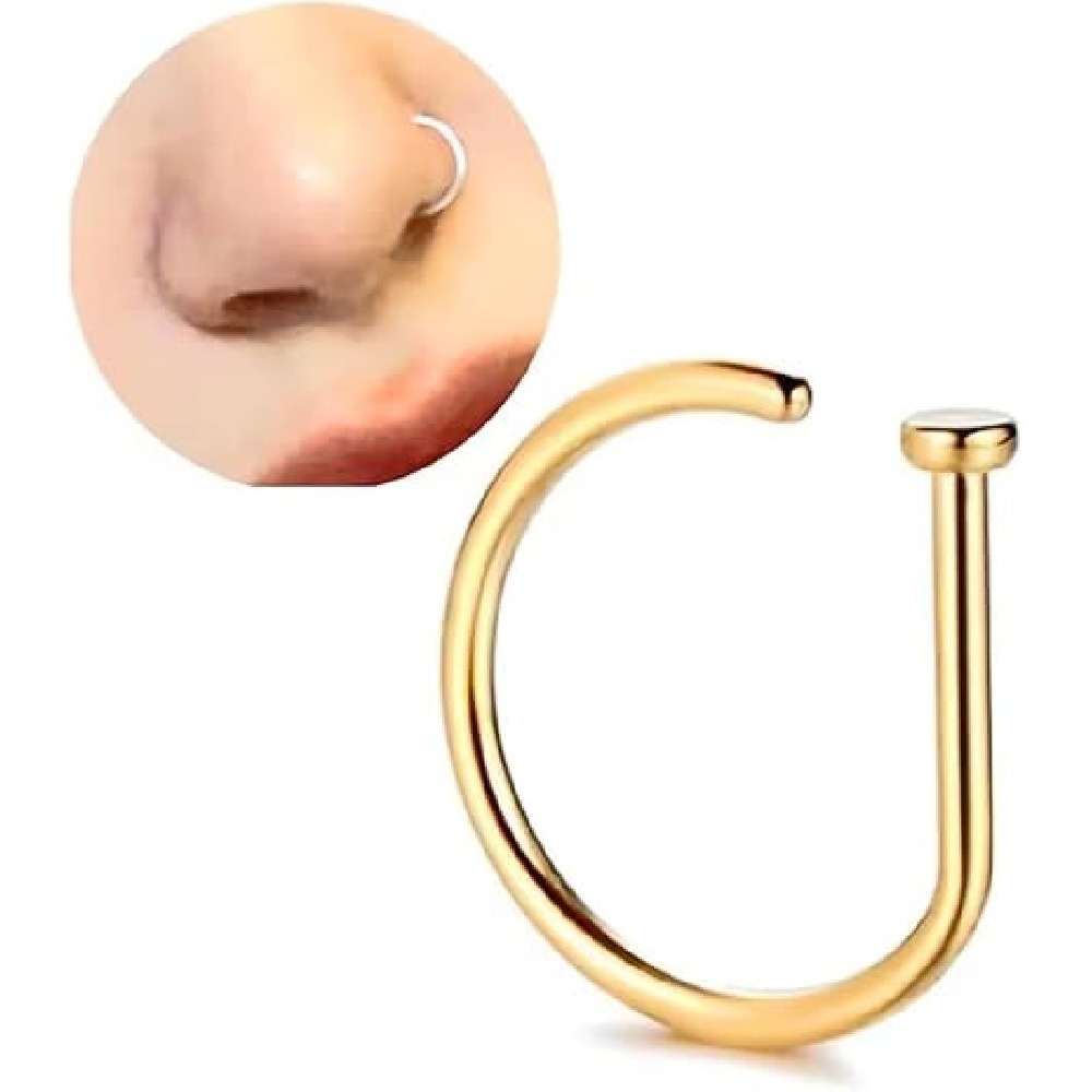4 Pack Non Piercing D-Shaped N - Men Accessories Combo review and price