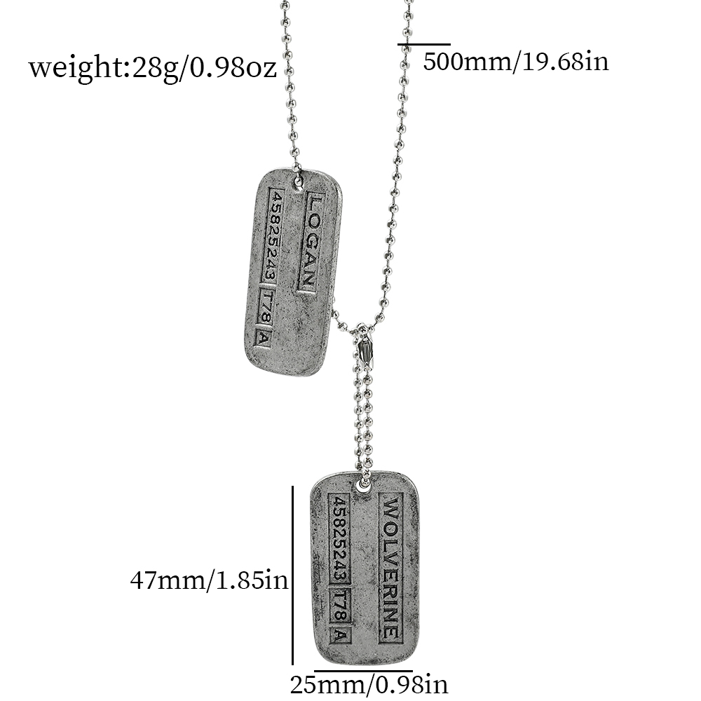 X-Men Wolverine Military Card  - Men'S Accessories Fashion review and price