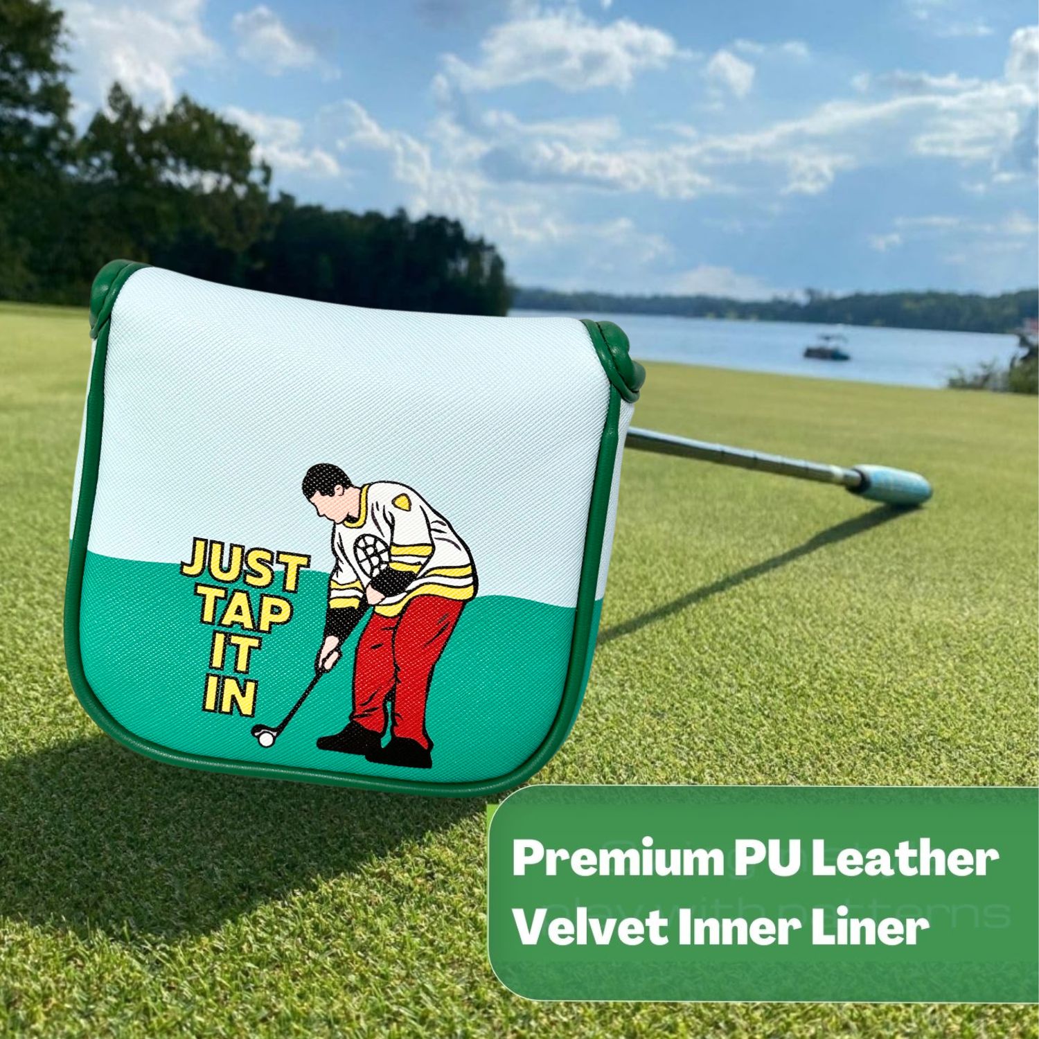 Funny PU Leather Golf Putter C - Men'S Accessories Essentials review and price
