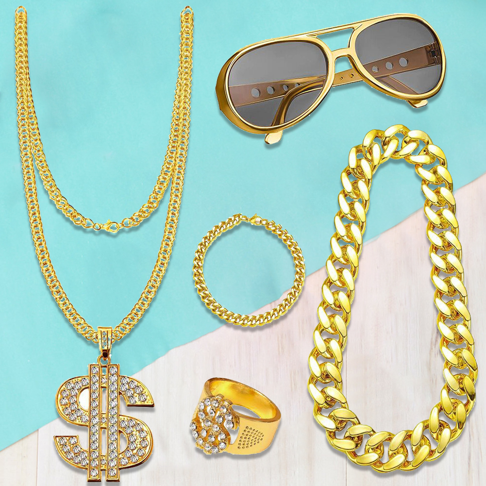 80s 90s Hip Hop Costume Kit fo - Men'S Accessories In The 80S review and price
