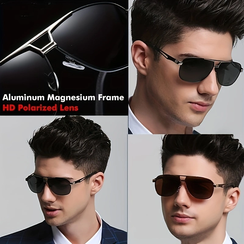 Fashion Metal Sunglasses for M - Sunglasses Polarized Men review and price