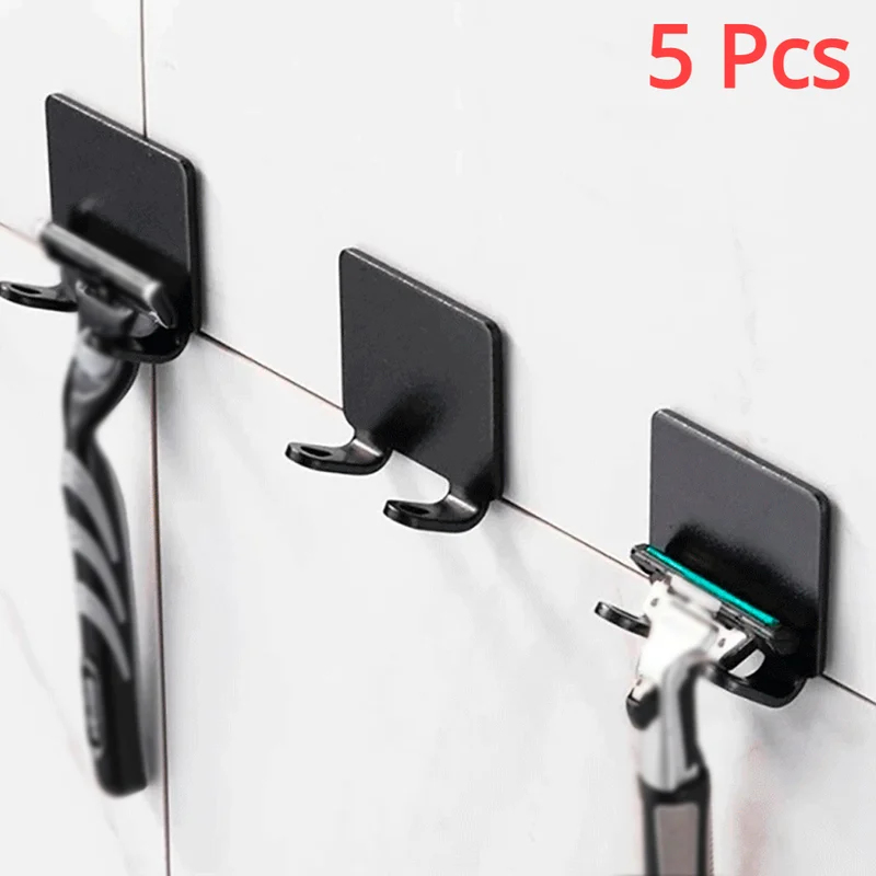 1-5PCS Shaving Razor Holder Al - Men'S Accessories Rack review and price