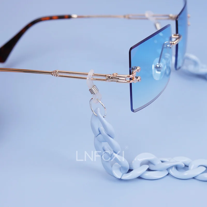 JNPCXI Fashion Acrylic Sunglas - Men Accessories Neck Chain review and price
