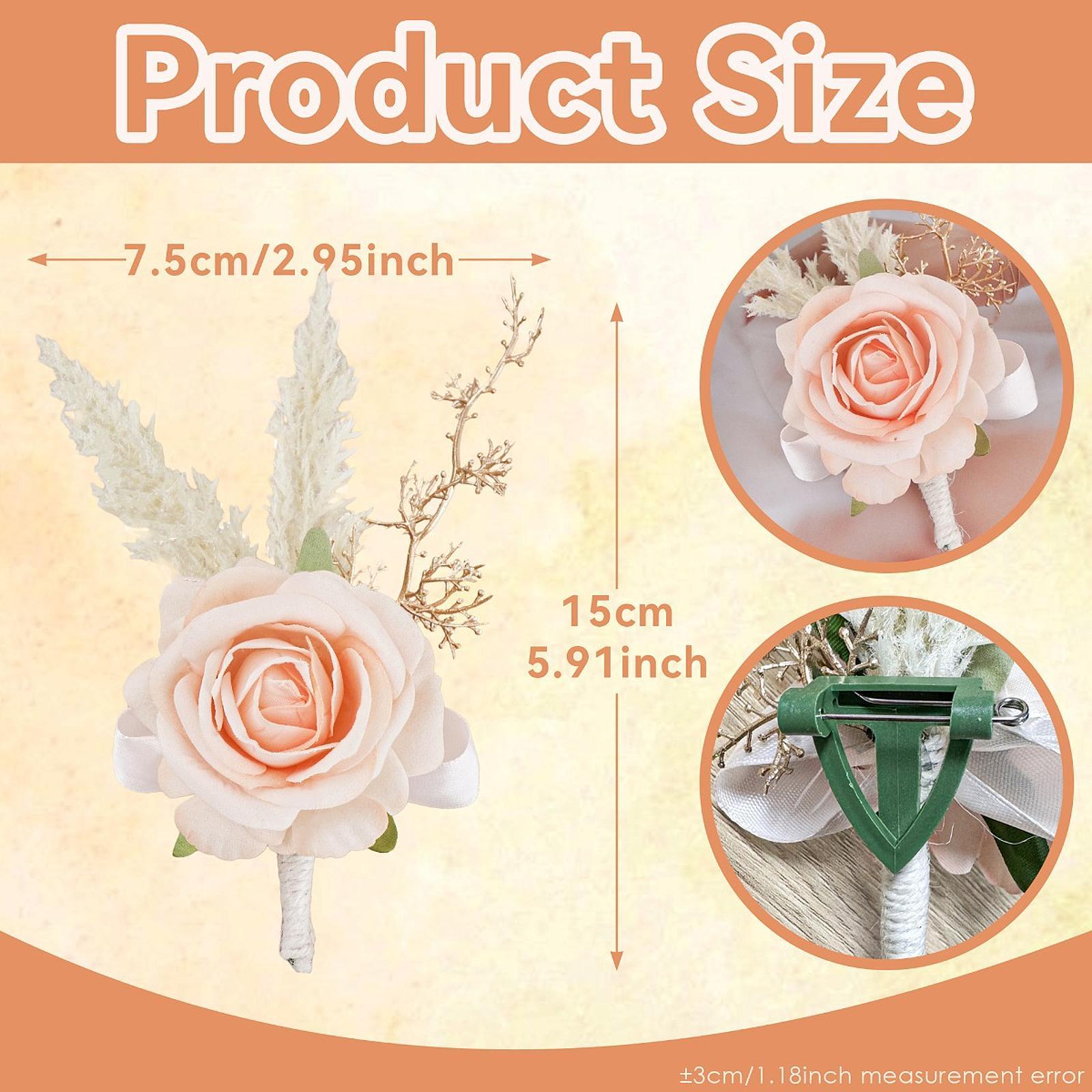 Elegant Rose Boutonniere Handm - Men'S Accessories Best review and price