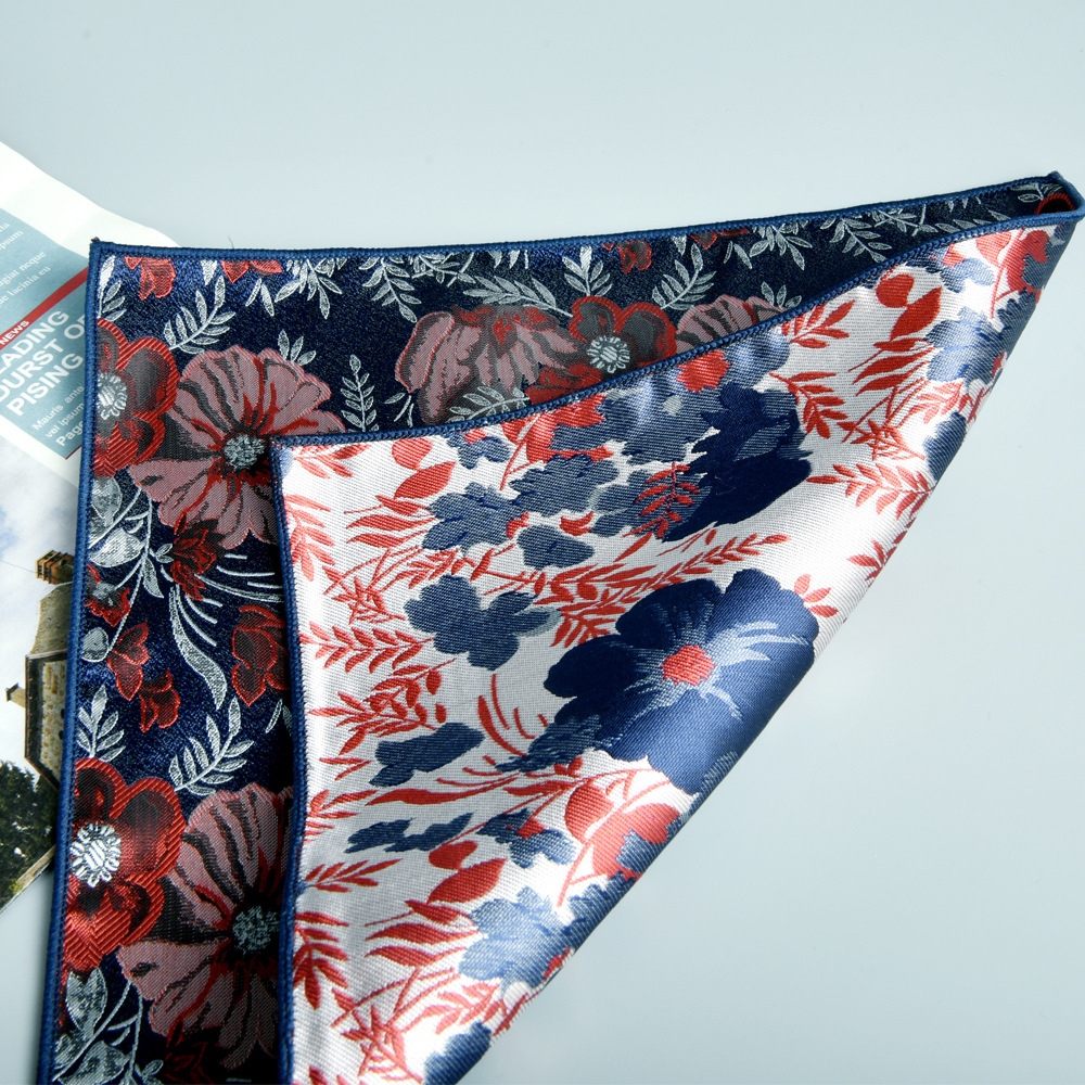 Jacquard Cotton Pocket Square  - Men'S Accessories Office review and price