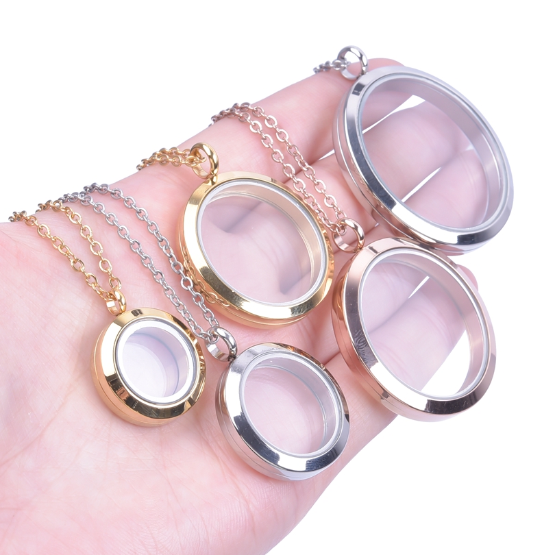 Round Pendant Necklace Locket  - Men Accessories Neck Chain review and price
