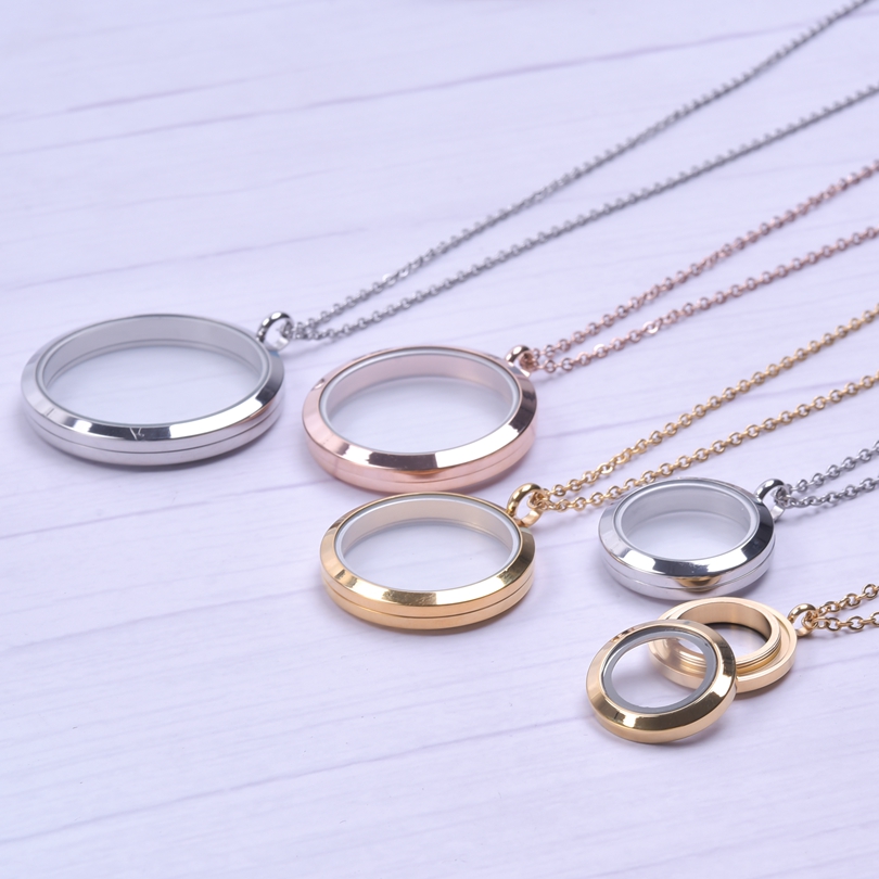 Round Pendant Necklace Locket  - Men Accessories Neck Chain review and price