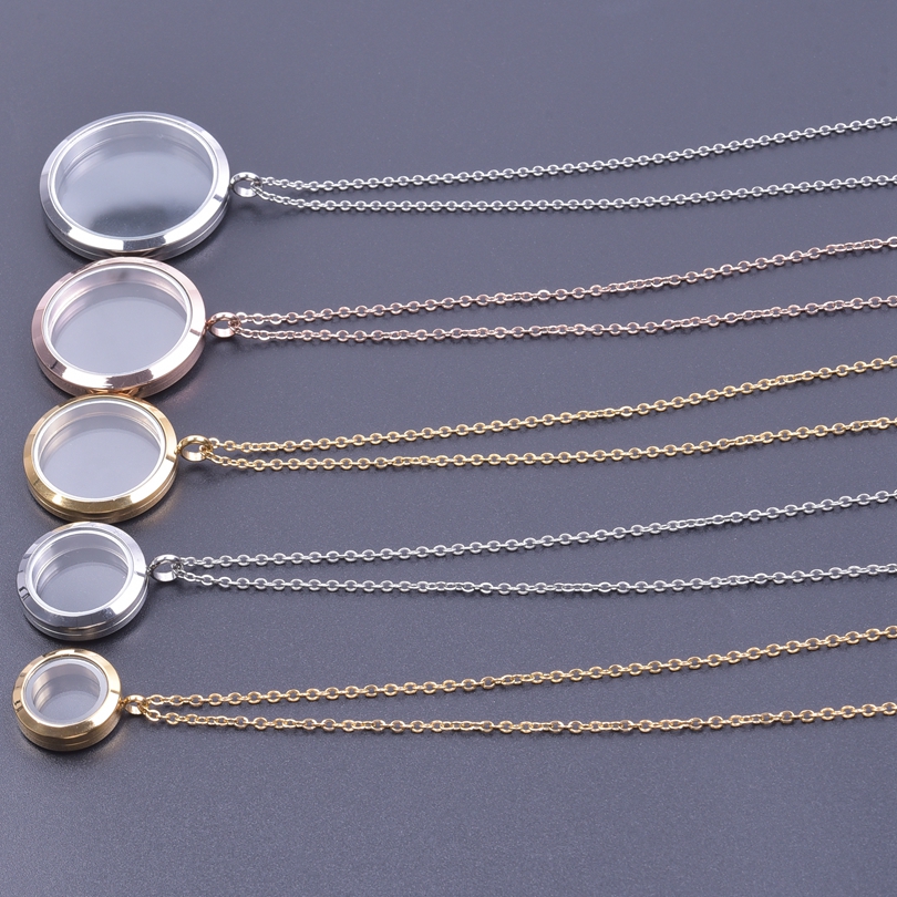 Round Pendant Necklace Locket  - Men Accessories Neck Chain review and price