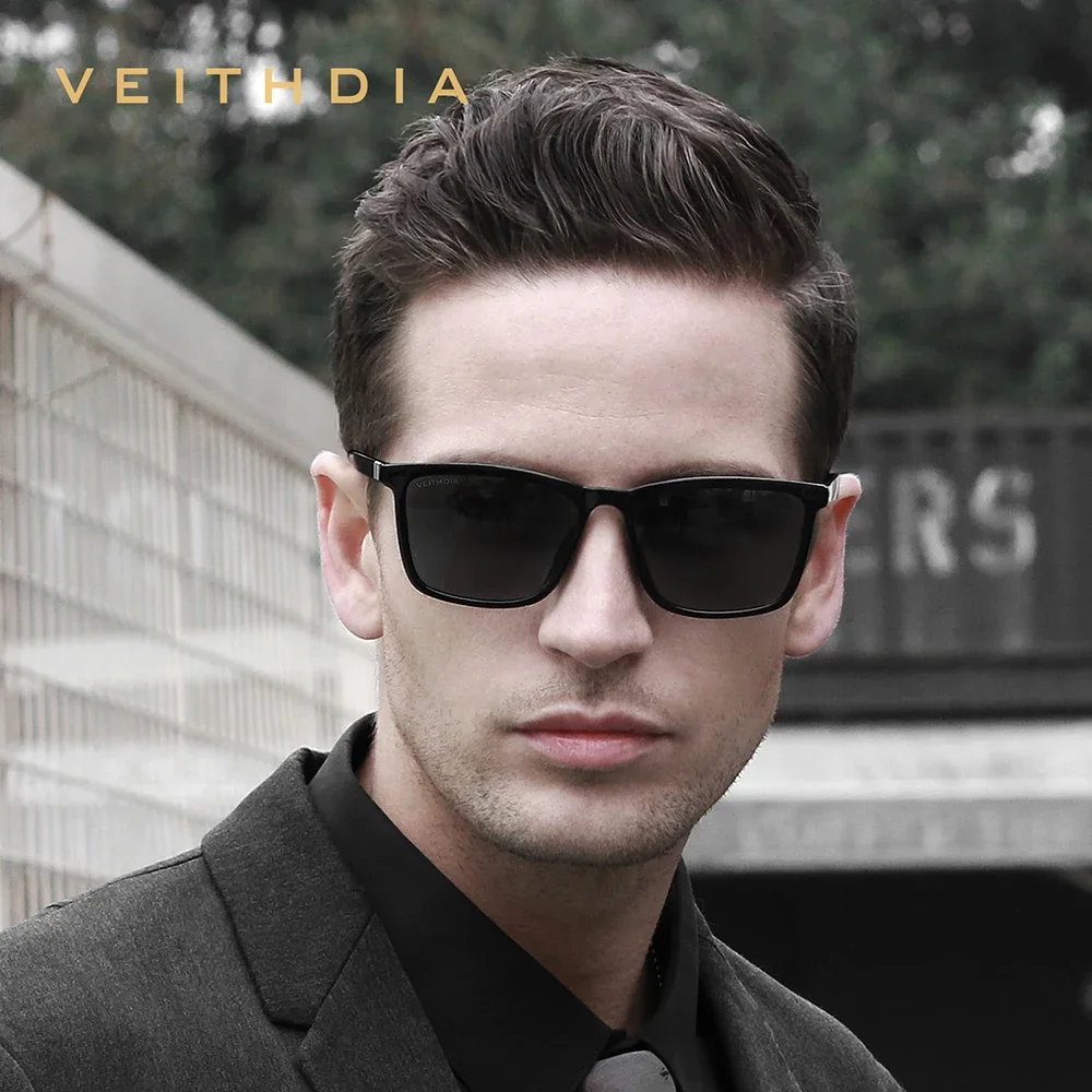 VEITHDIA Brand Square Fashion  - Sunglasses Polarized Men review and price