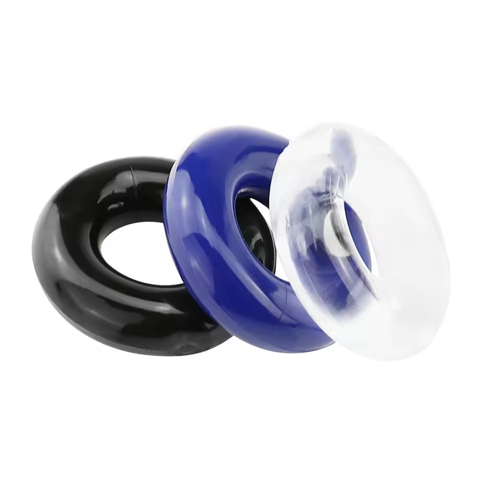 3 Pcs Cock Ring Set TPE Penis  - Men Accessories Combo review and price