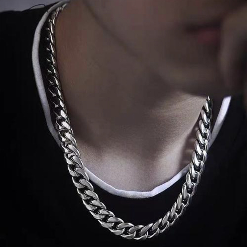 925 sterling silver plated Fla - Men Accessories Neck Chain review and price