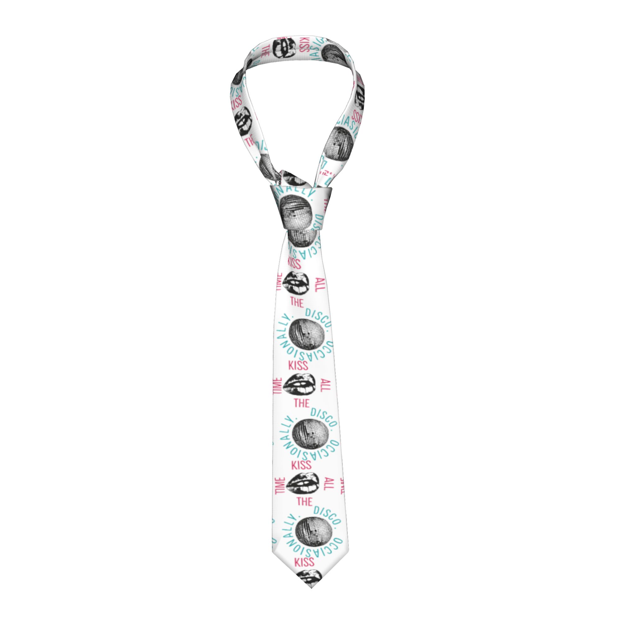 Mens Tie Kiss All The Time Dis - Men Accessories All review and price