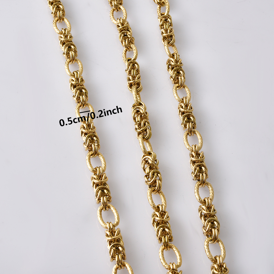 Handmade Stainless Steel Chunk - Men Accessories Neck Chain review and price