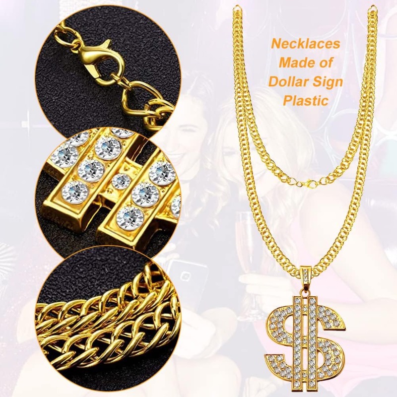 5pcs Hip Hop Costume kit,80s F - Men'S Accessories In The 80S review and price