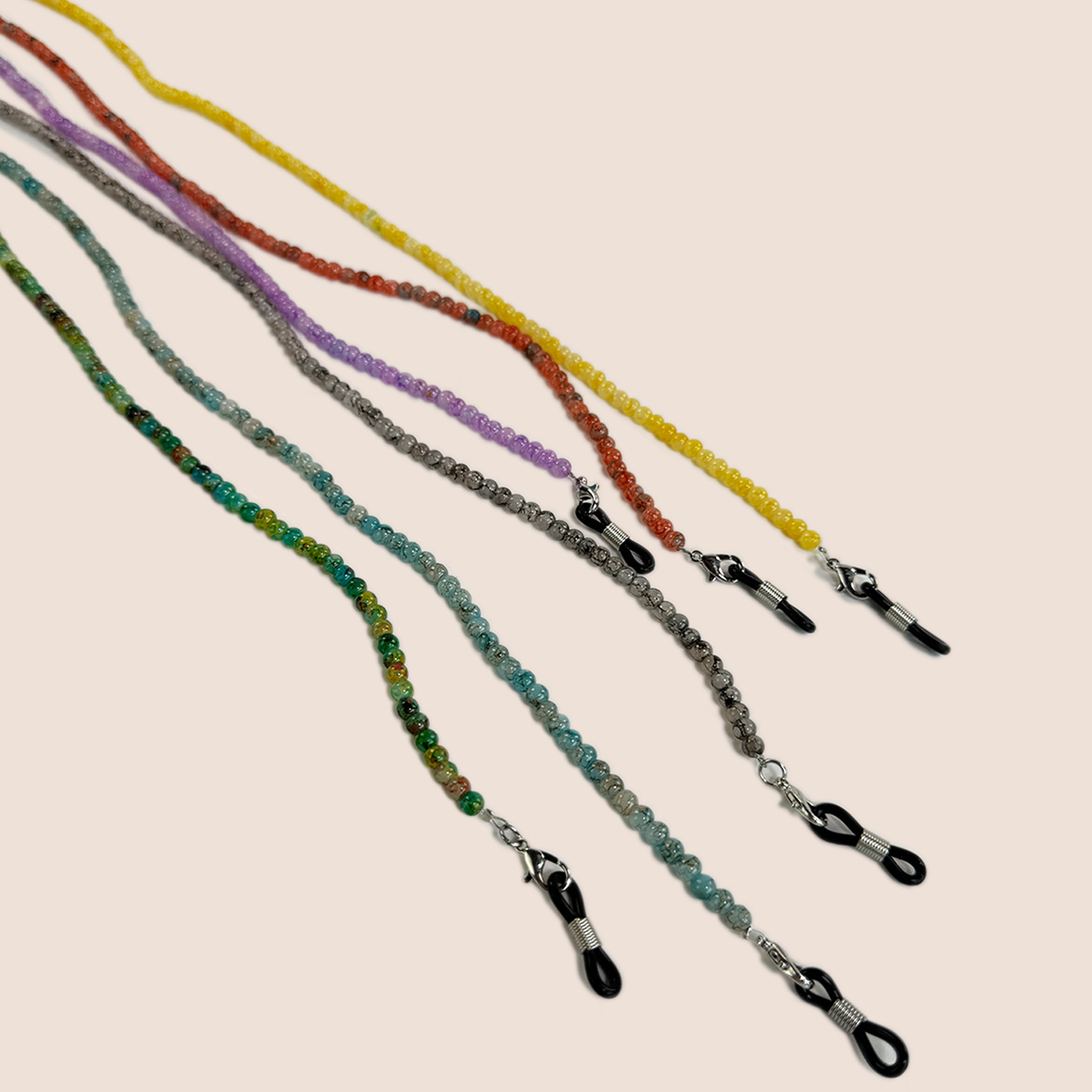 Chinese Style Glass Beaded Eye - Men Accessories Neck Chain review and price