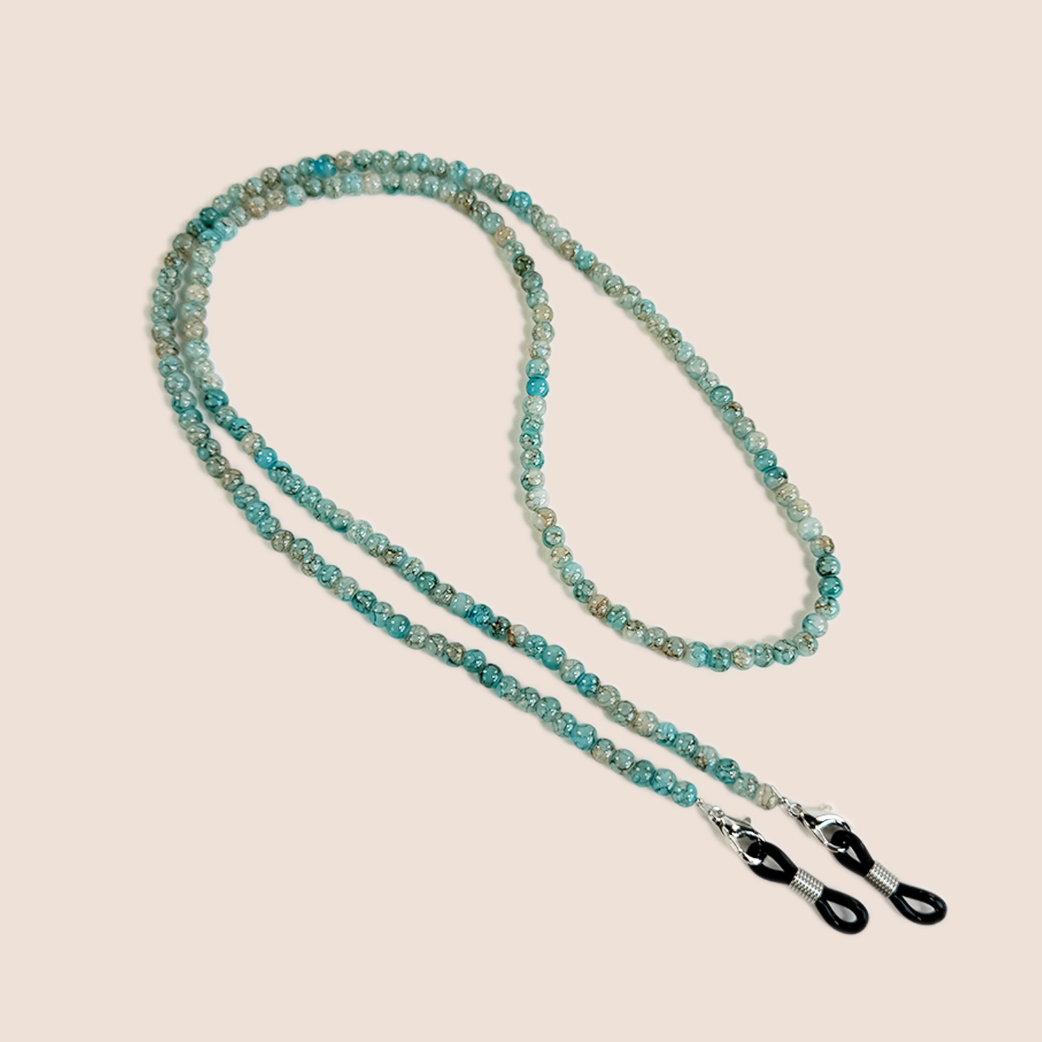 Chinese Style Glass Beaded Eye - Men Accessories Neck Chain review and price