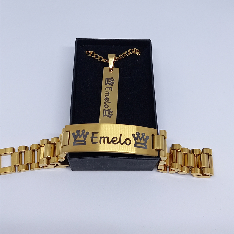 Custom Men Name Necklace Big B - Men Accessories Name review and price