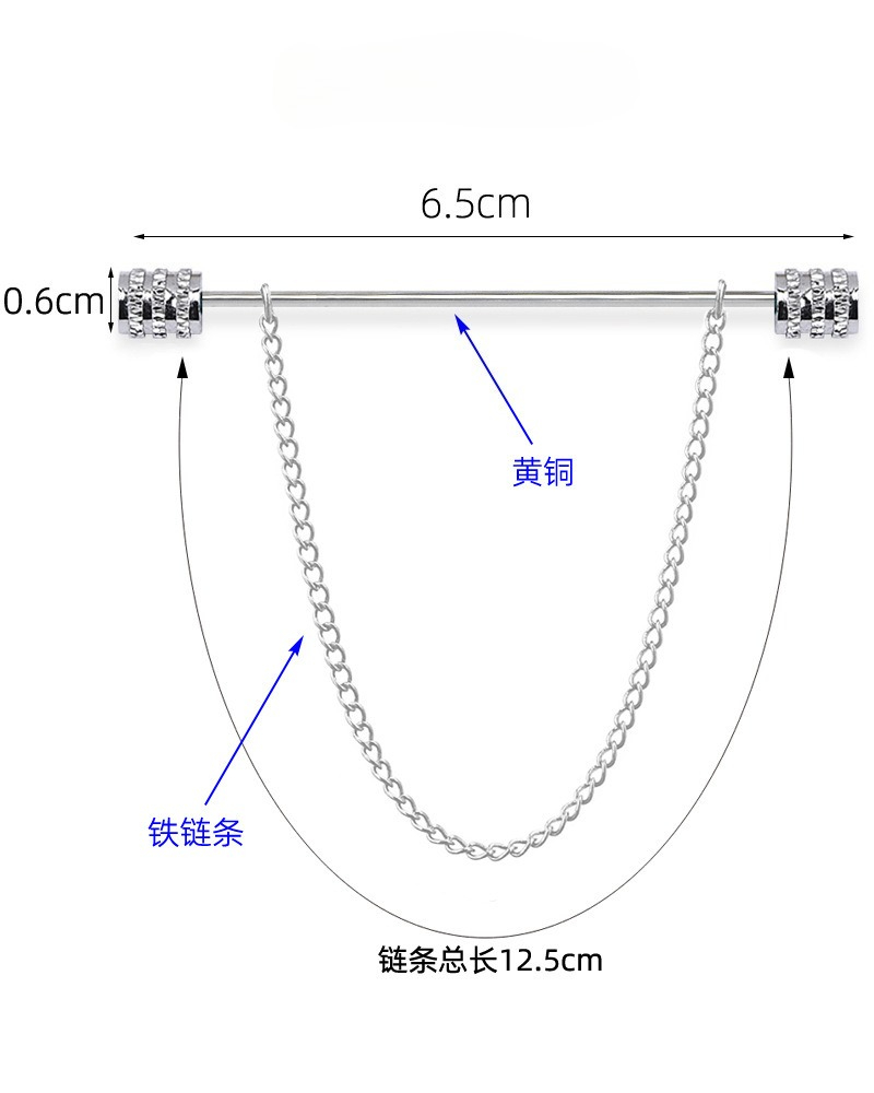 New Men's Brooch for Shirt Sta - Men'S Accessories Fashion review and price