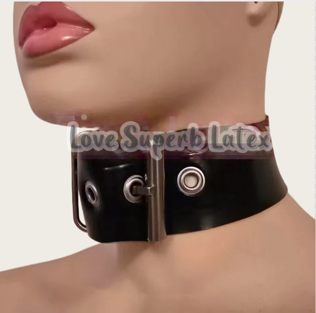 0.4mm Sexy Latex Neck Choker R - Men Accessories Neck Chain review and price