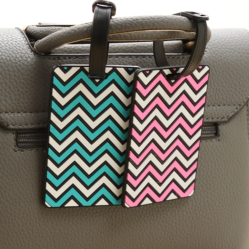 Geometric Luggage Tags for Wom - Men Accessories Name review and price