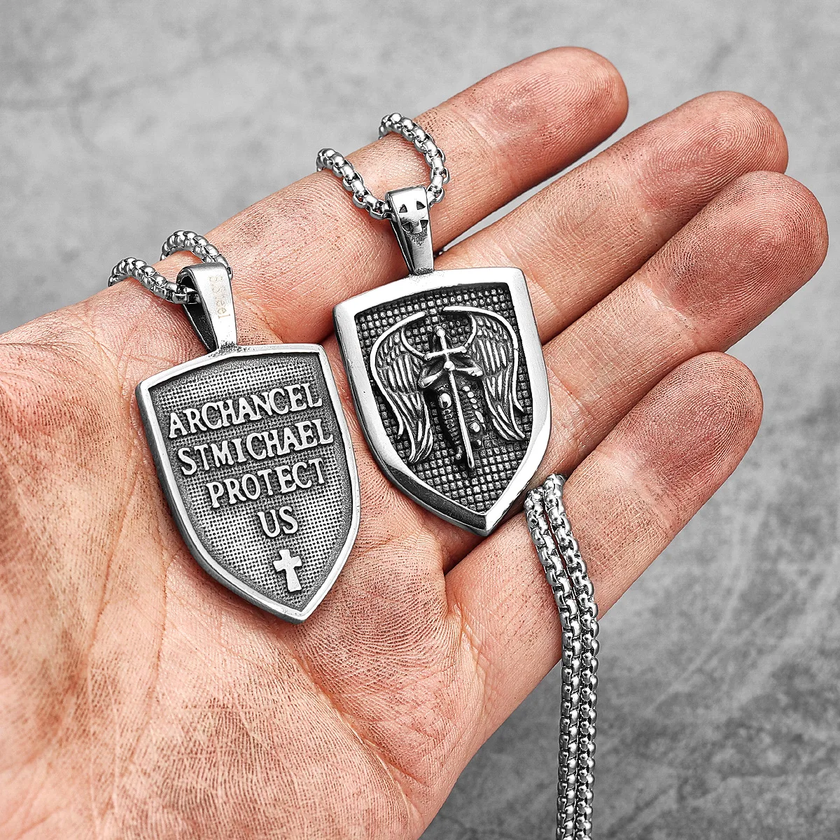 Archangel St.Michael Pendants  - Men'S Accessories Best review and price